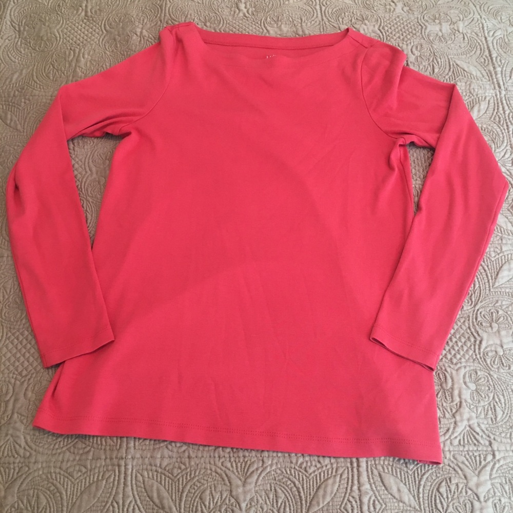 J-Jill Boat neck  long sleeved tee